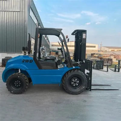 Kenmerken van offroad-vorkheftruck